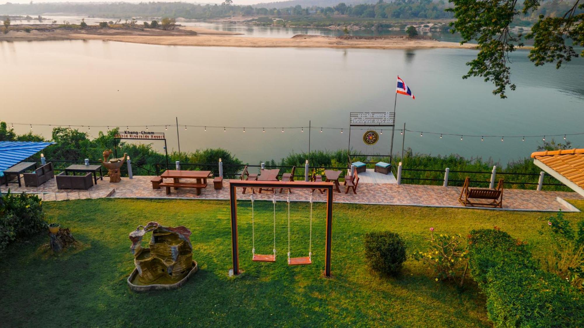 Khong Chiam Orchid Riverside Resort Exterior foto